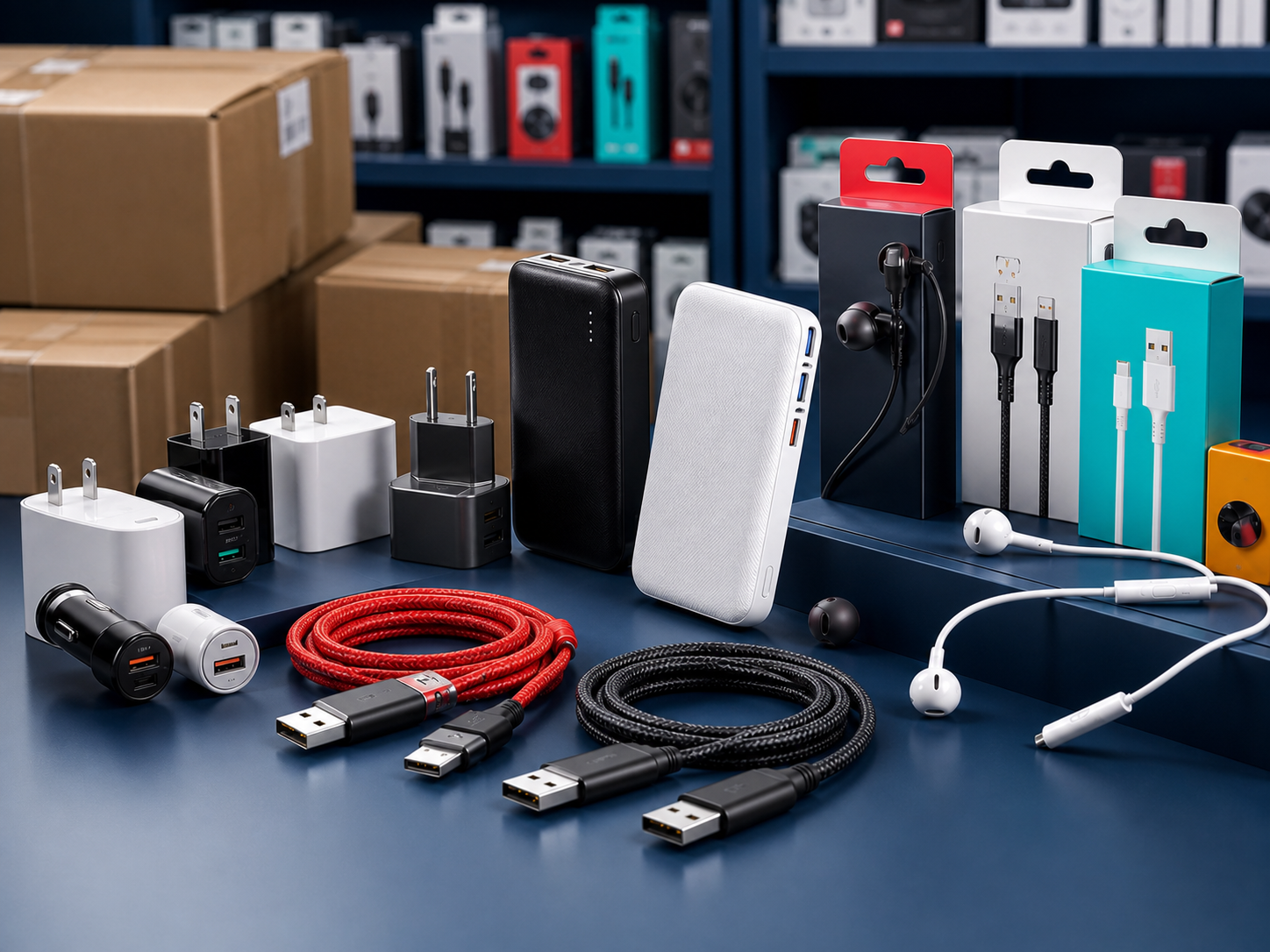 R K Y CHARGER chargers and data cable stock