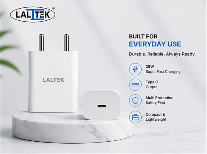 LAL TEK 25W Type-C Super Fast Charger preview 2