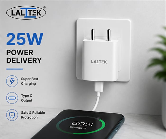 LAL TEK 25W Type-C Super Fast Charger preview 3
